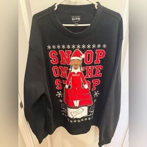 Snoop Dogg-Snoop On The Stoop Christmas Sweater 3XL